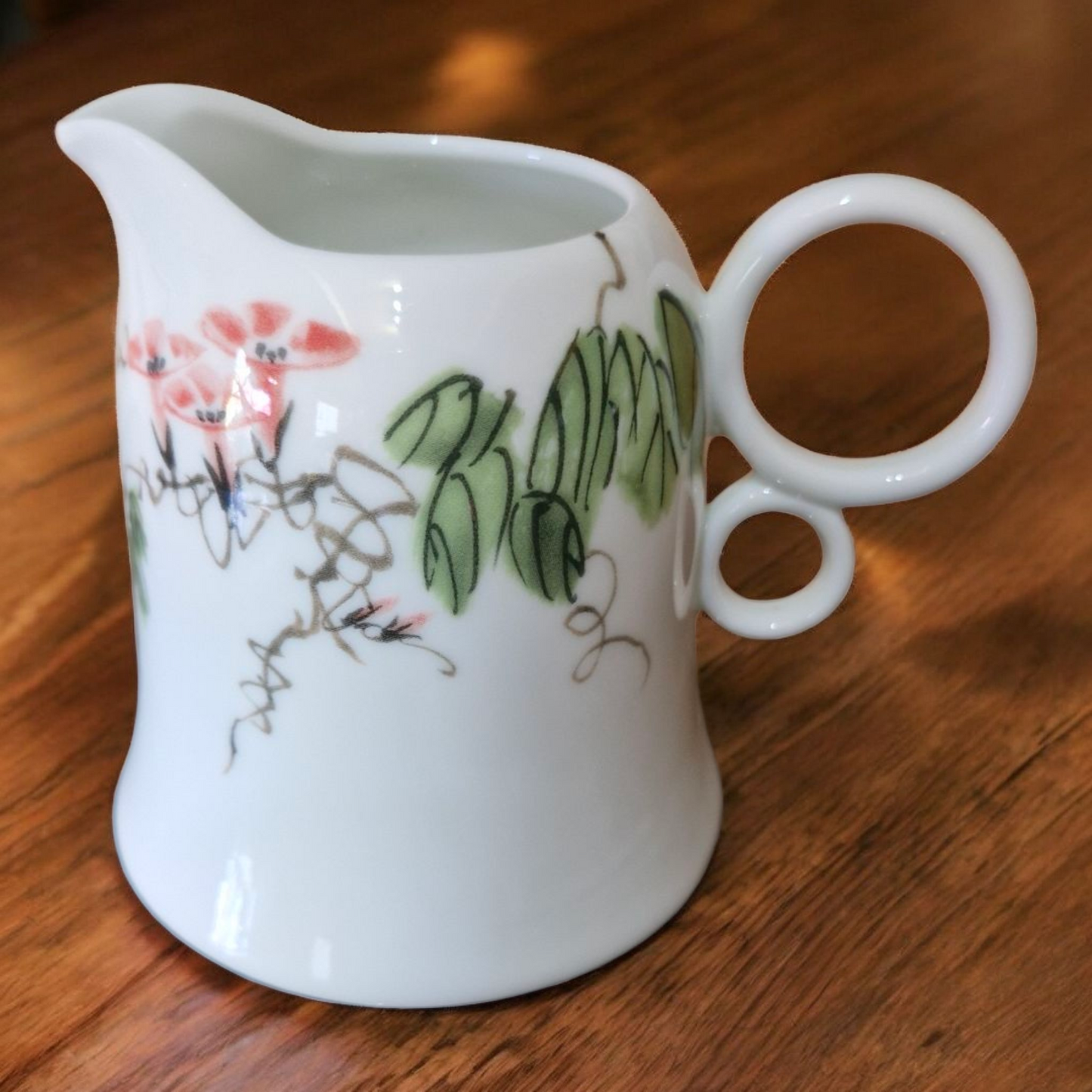 Chinese Hand Painted Bone China Luxury Tea Set - Morning Glory - Gift Boxed