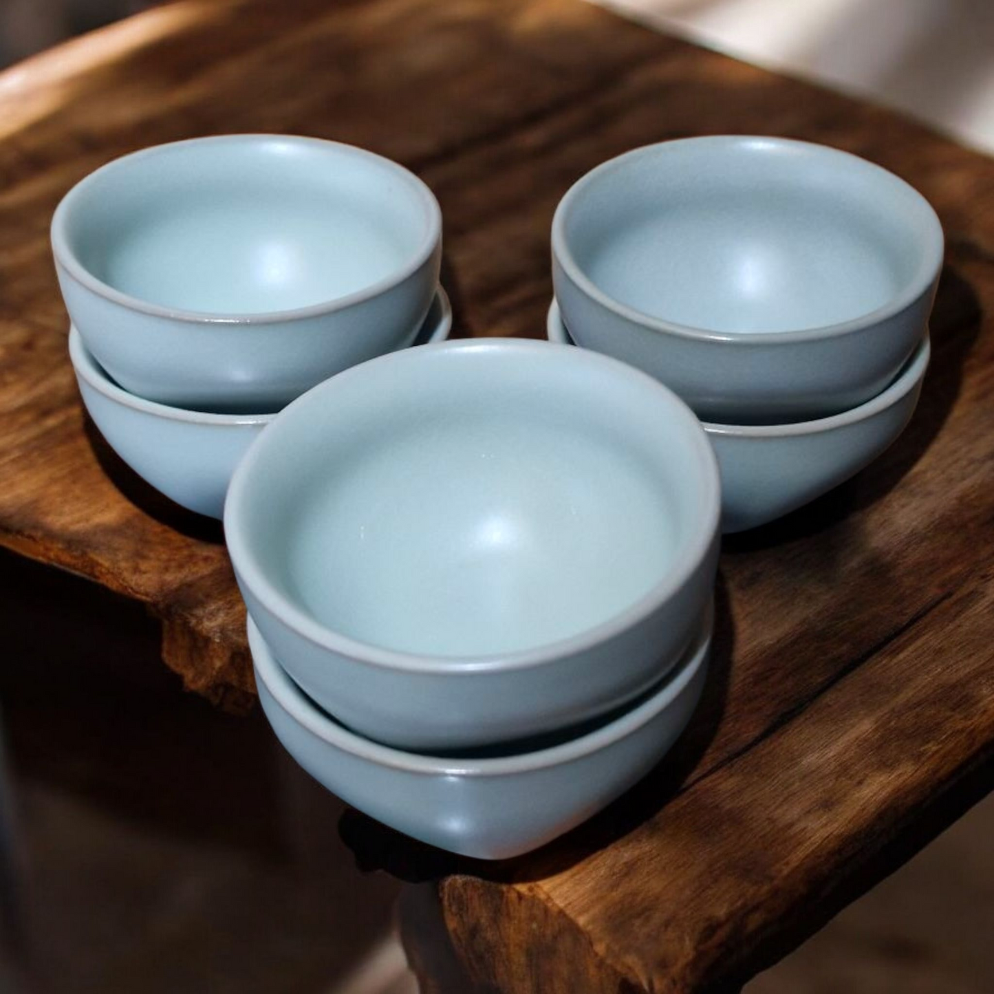 Chinese Green Pumpkin Tea Set with Jug and Strainer - Lined Gift Box