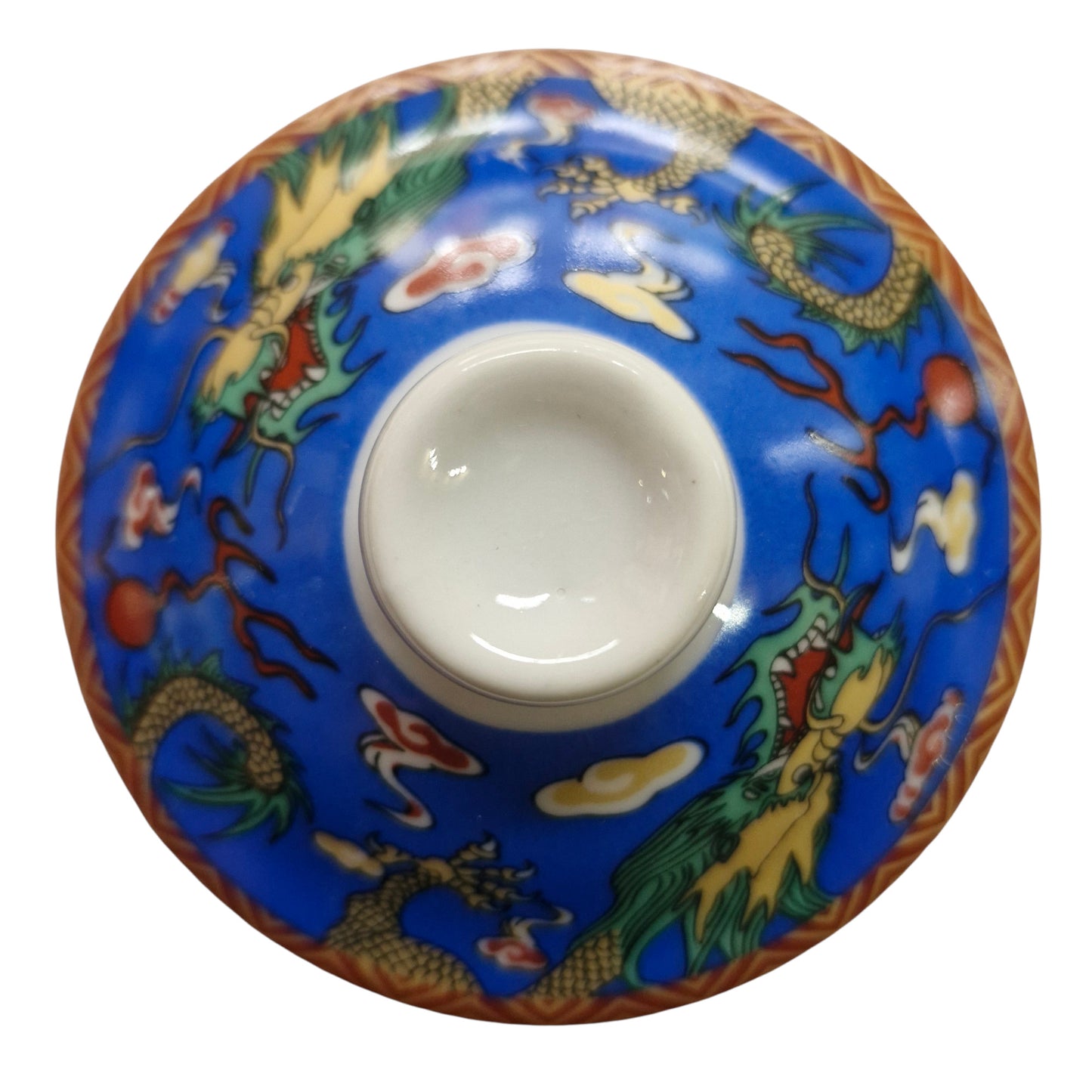 Replacement Ceramic Lid for Chinese Tea Mug HQM005