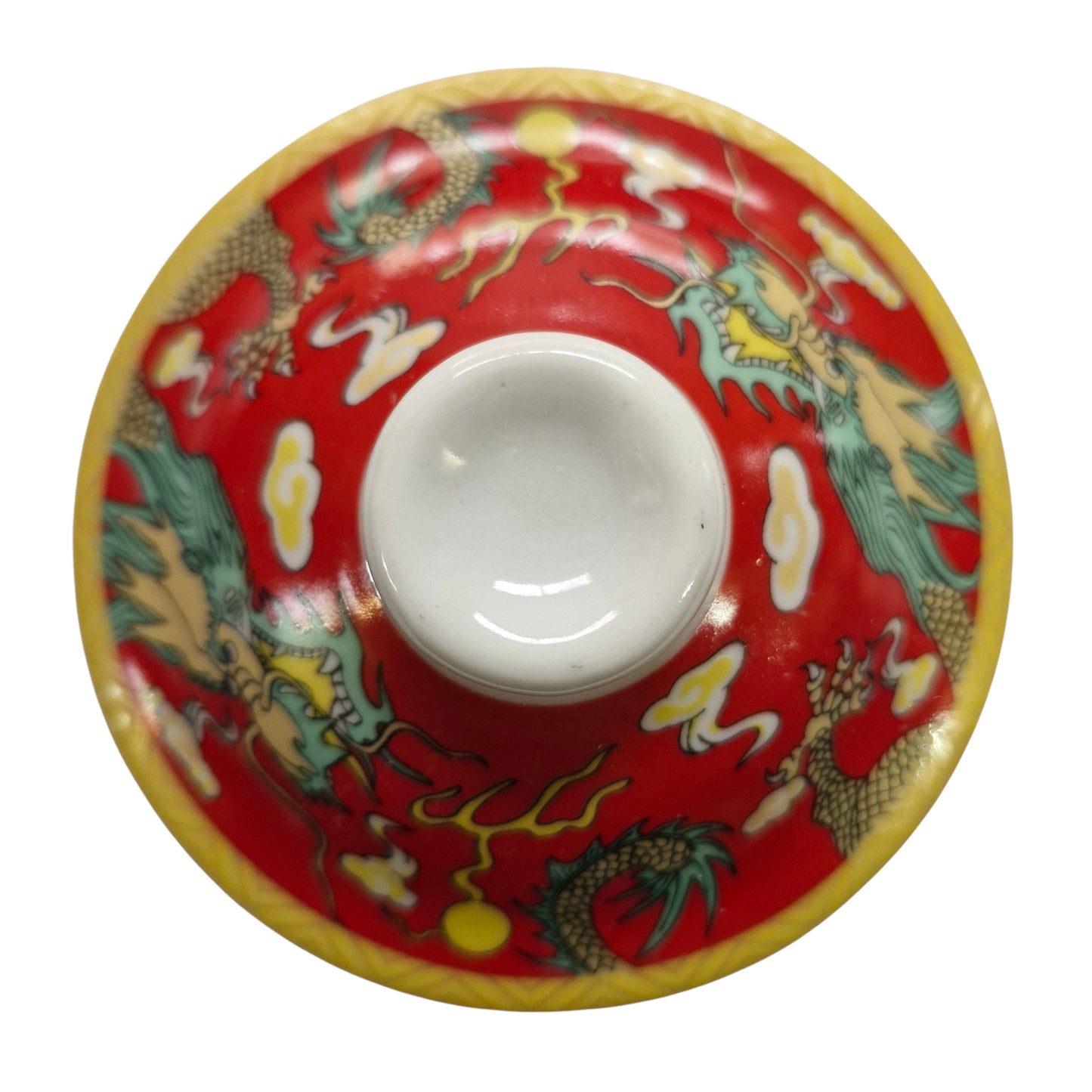 Replacement Ceramic Lid for Chinese Tea Mug HQM012