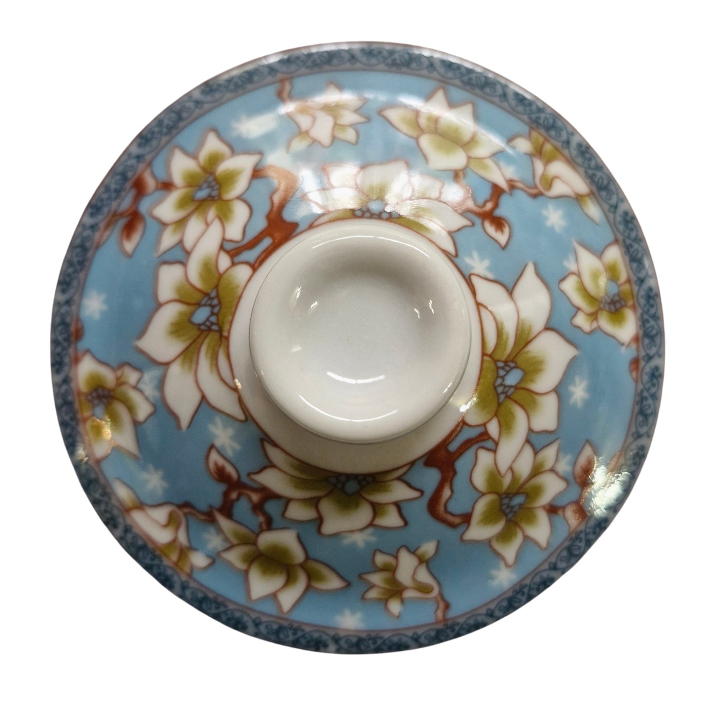 Replacement Ceramic Lid for Chinese Tea Mug HQM029