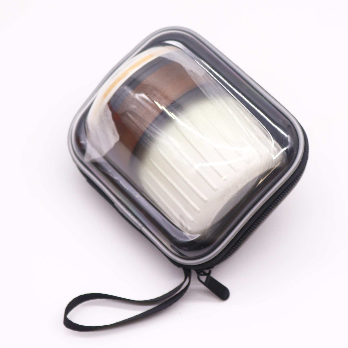 Chinese Travel Modern Ceramic Tea set - Three Cups - Zip Up Travel Pack - 300ml