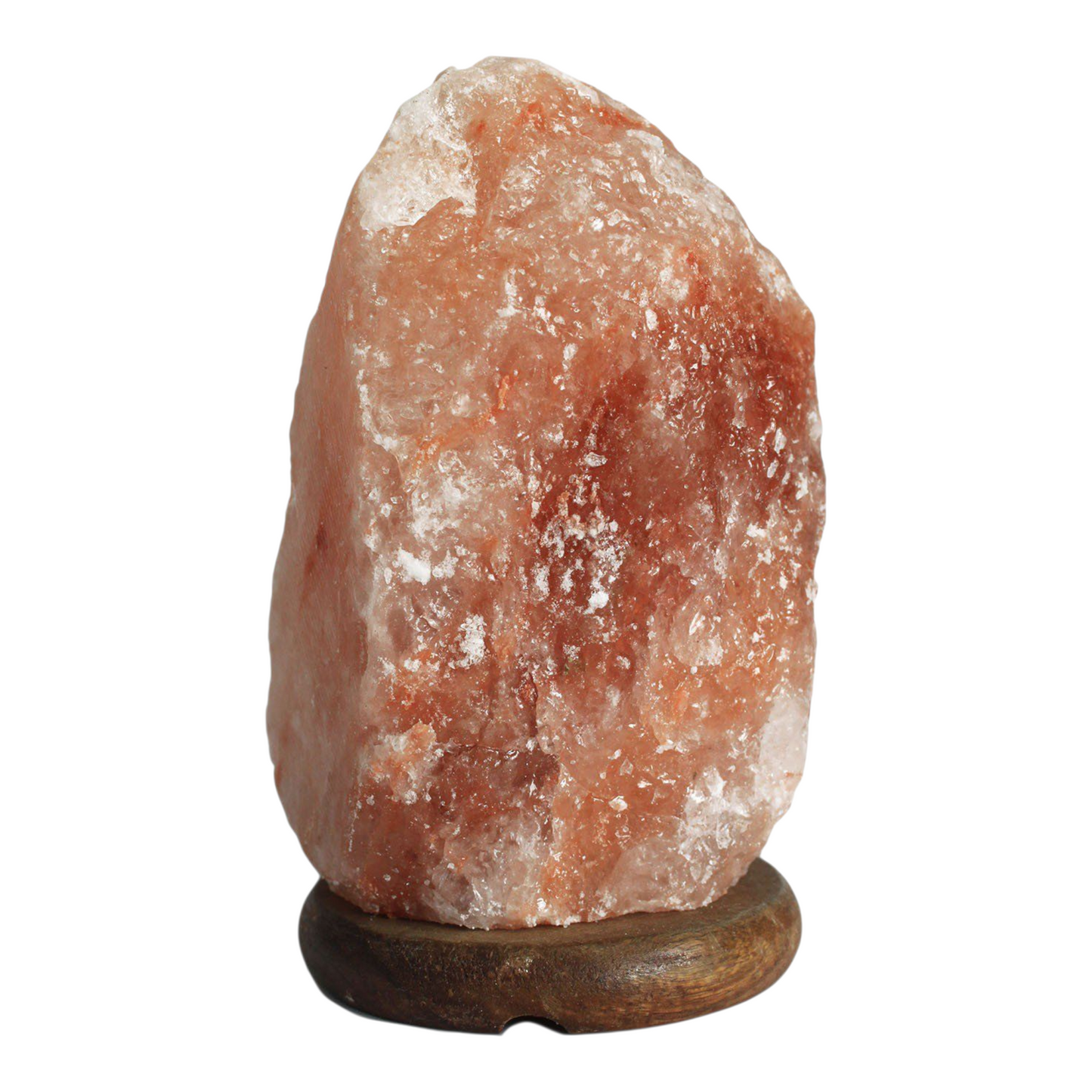 Himalayan Salt Lamp - Medium Size - 2-3kg on Wooden Base - Feng Shui