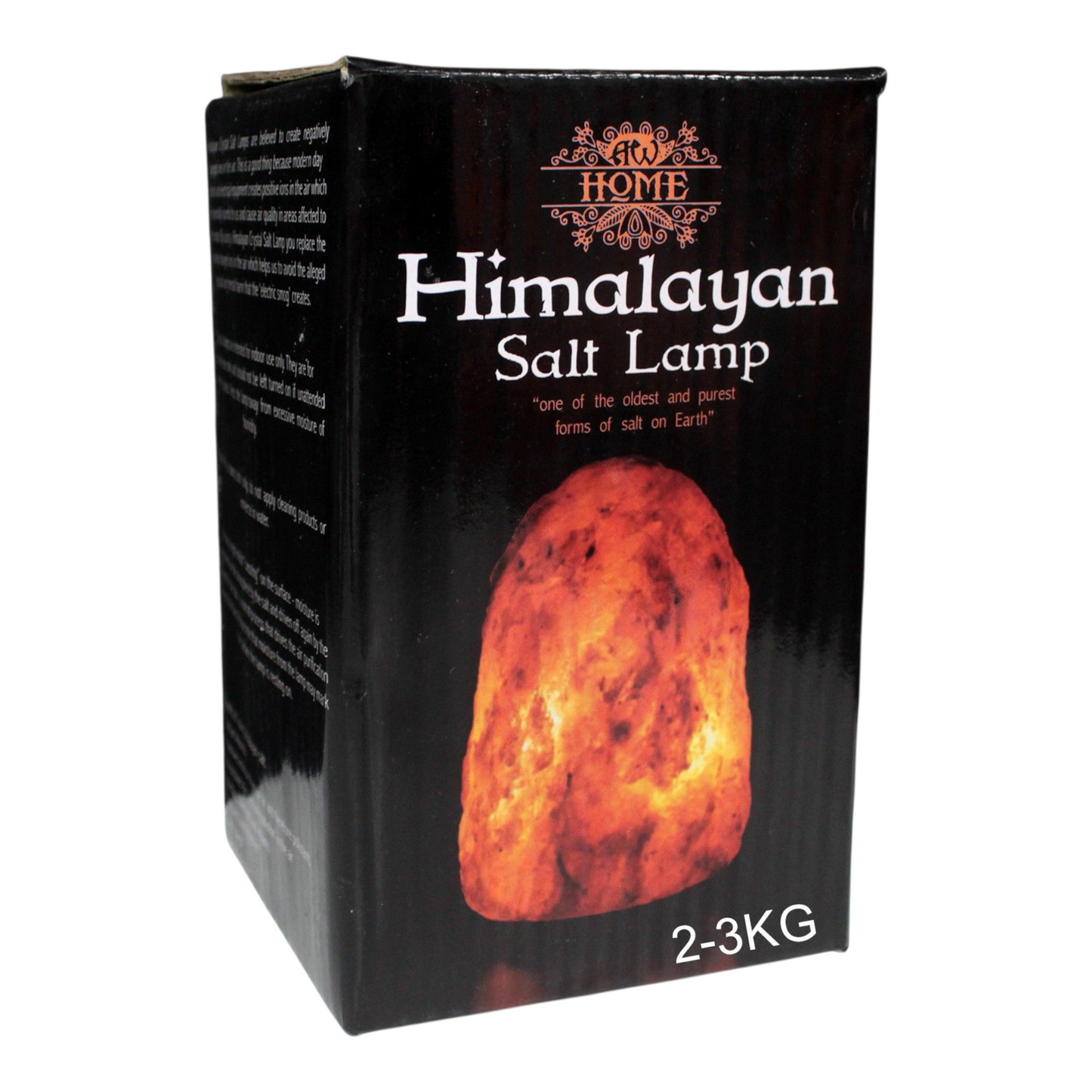 Himalayan Salt Lamp - Medium Size - 2-3kg on Wooden Base - Feng Shui