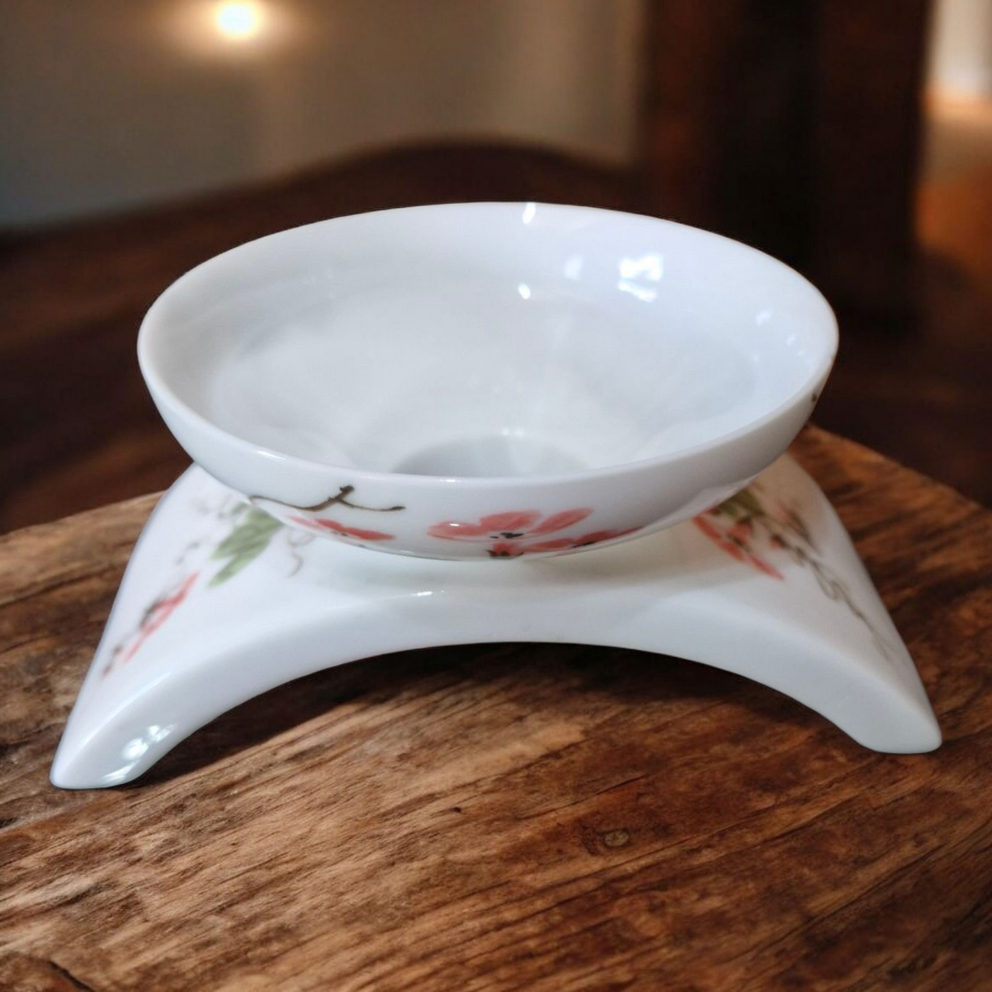 Chinese Hand Painted Bone China Luxury Tea Set - Morning Glory - Gift Boxed