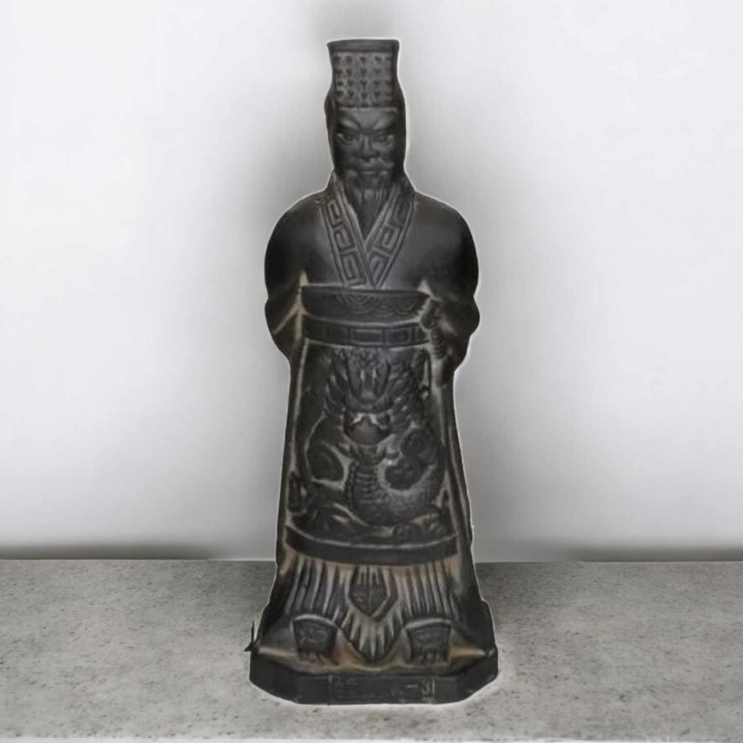 Terracotta Warriors - Set of 5 Chinese Figures - 18 - 21cm Tall - Boxed